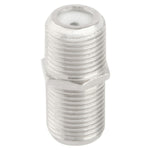 Adattatore F femmina-femmina in metallo nichelato, 3 cm - immagine 3