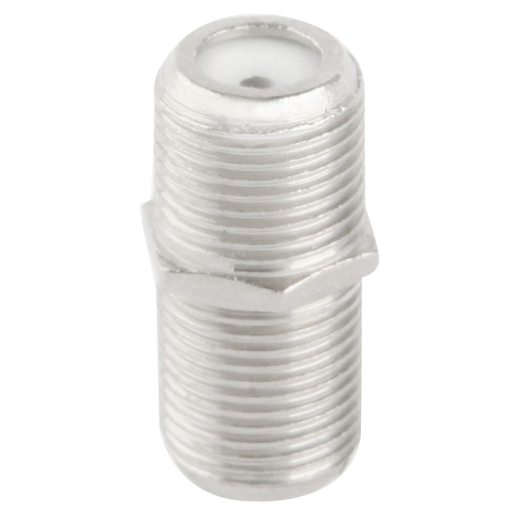 Adattatore F femmina-femmina in metallo nichelato, 3 cm - immagine 3