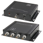 Trasmettitore e ricevitore video multiplexer a 4 canali