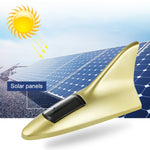 Luce di allarme solare con pinna di squalo per auto