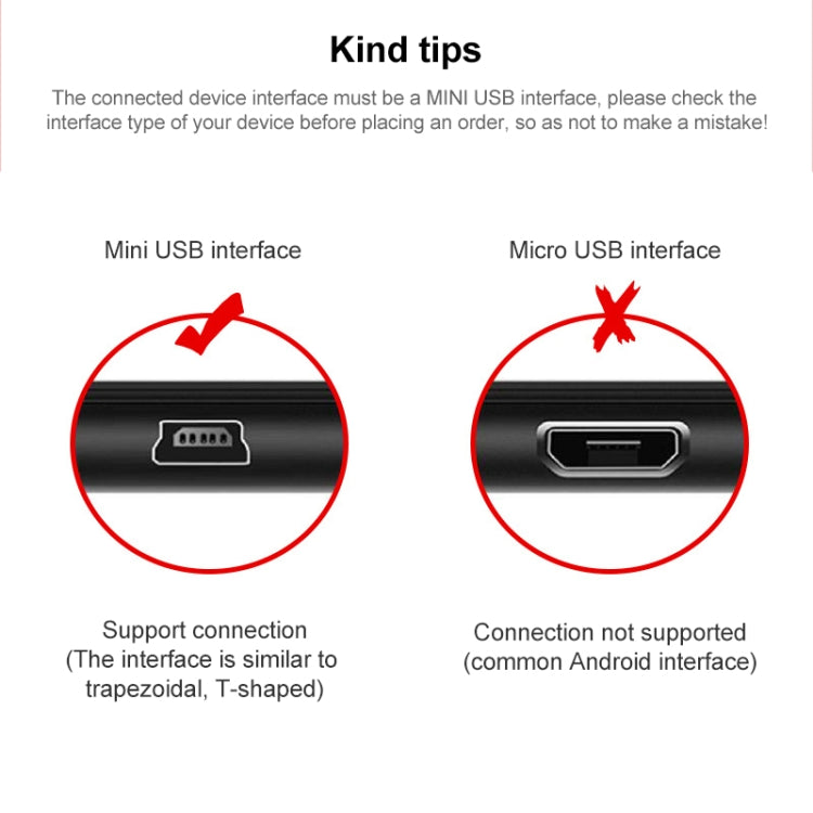 Cavo dati USB retrattile Mini 5 Pin per Motorola V3