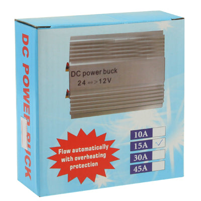 Trasformatore step-down 24V a 12V 15A per auto