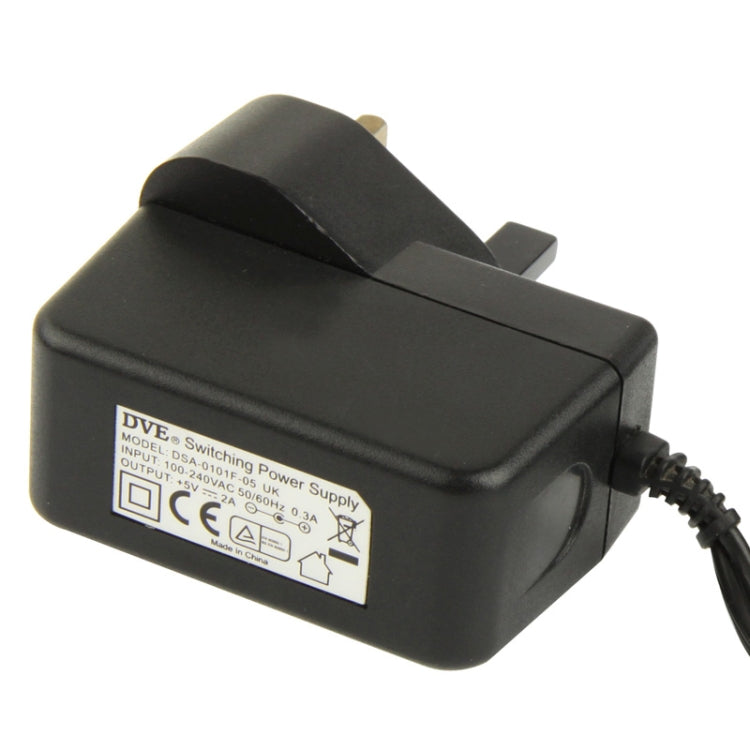 Adattatore di alimentazione 5V 2A con spina UK e cavo da 1,8 m - immagine 3