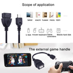 Adattatore USB a micro USB 5 pin per smartphone OTG