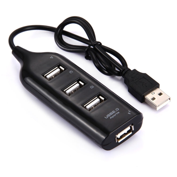 Hub USB 2.0 a 4 porte con cavo 30 cm