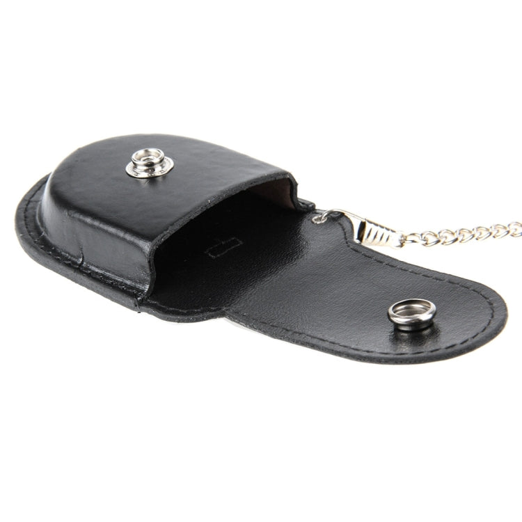 Fondina custodia in pelle per orologio da tasca retrò