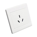 Presa elettrica a muro AU 10A 250V bianco avorio - immagine 2