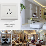 Presa elettrica a muro AU 10A 250V bianco avorio - immagine 4