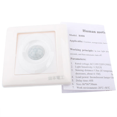 Interruttore sensore movimento da parete AC110V-220V