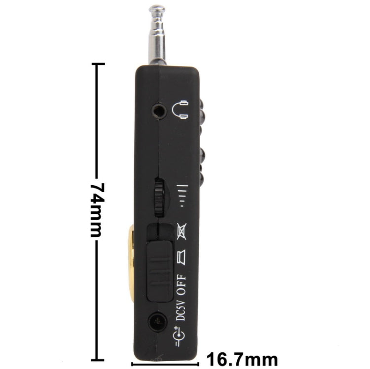 Rilevatore RF audio e video wireless CX007, 1,2–2,4 GHz - immagine 4