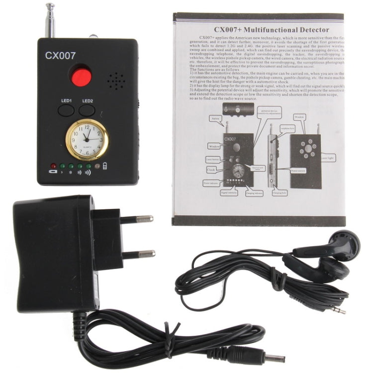 Rilevatore RF audio e video wireless CX007, 1,2–2,4 GHz - immagine 9