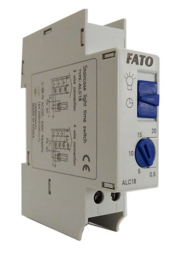 Interruttore temporizzatore elettronico ALC18 FATO con timer regolabile