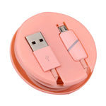 Cavo Micro USB per smartphone compatibili Samsung, HTC, Sony