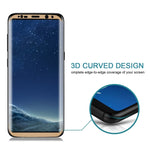 Pellicola vetro temperato 9H curva 3D per Galaxy S8