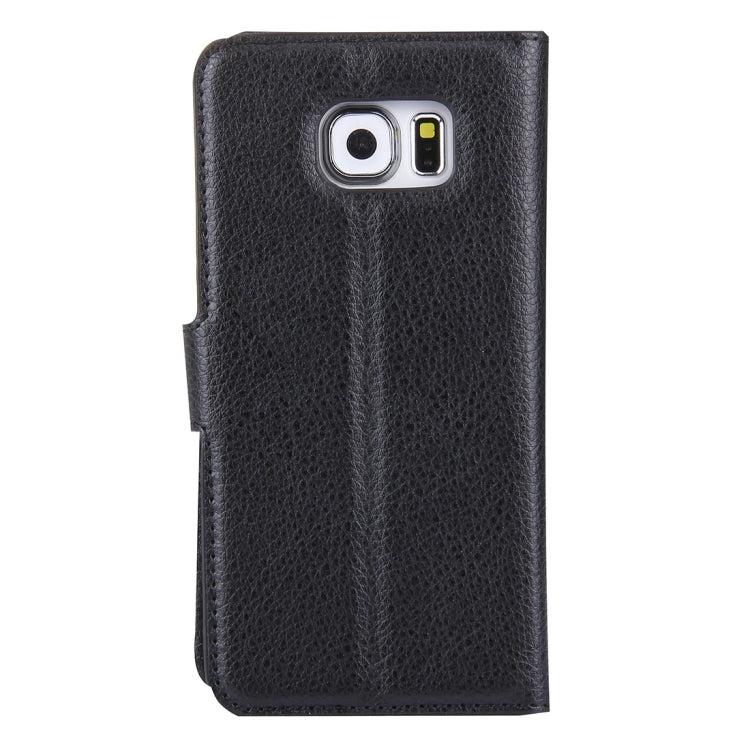 Custodia portafoglio in pelle per Galaxy S6 con slot carte