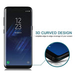 Pellicola vetro temperato privacy 9H per Galaxy S8+