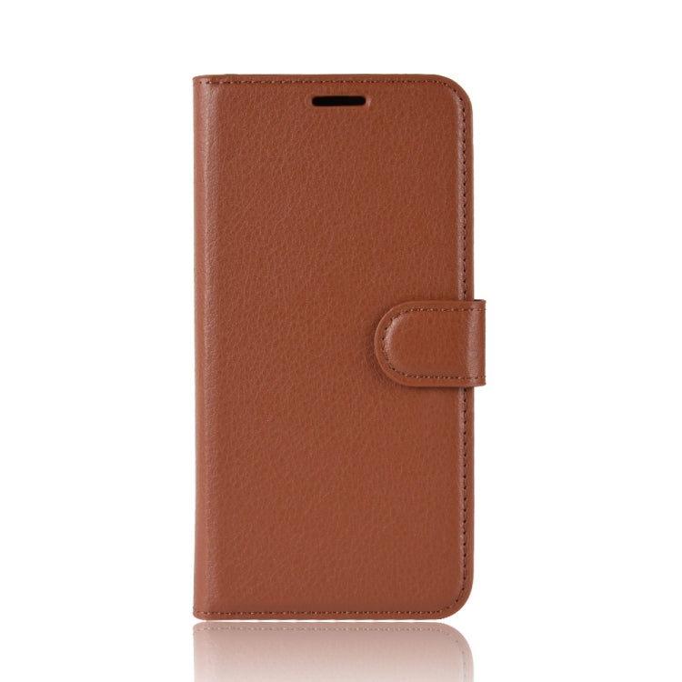 Custodia portafoglio in pelle per Galaxy A6+ 2018
