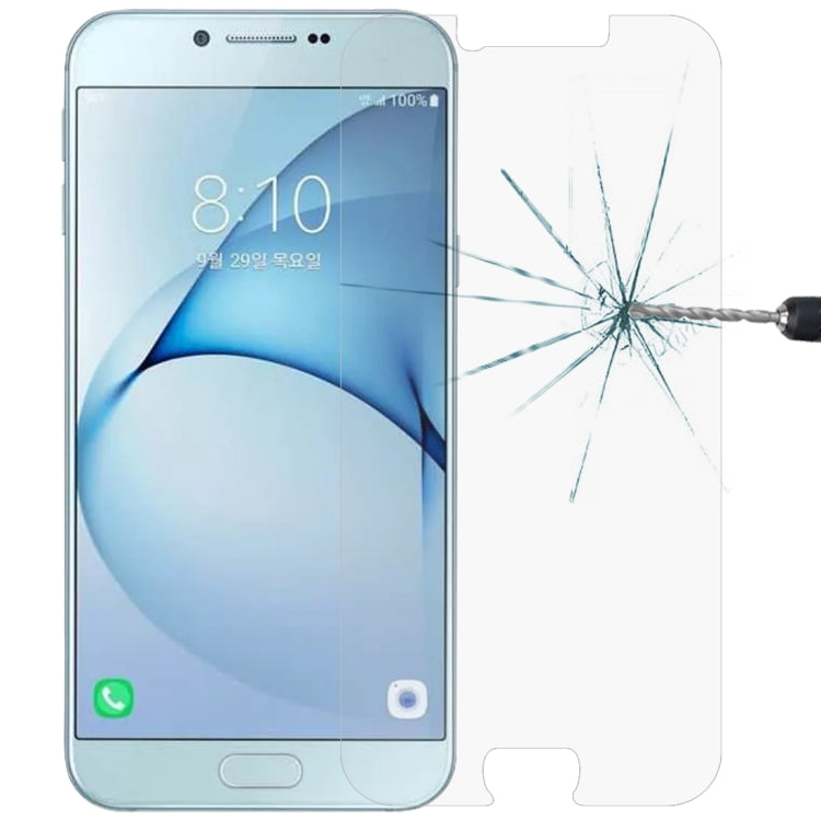 Pellicola vetro temperato 0,26 mm 9H per Galaxy A8 2016