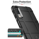 Custodia silicone protettiva per Galaxy A7 2018
