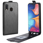 Custodia portafoglio in pelle per Galaxy A20e con slot carte