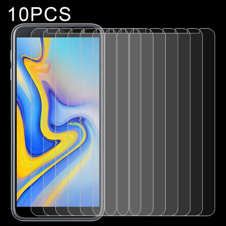 Pellicola in vetro temperato per Galaxy J6 (2018) 10 pezzi