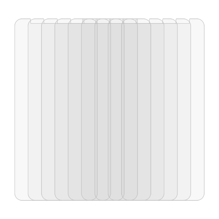Pellicola in vetro temperato per Galaxy J6 (2018) 10 pezzi
