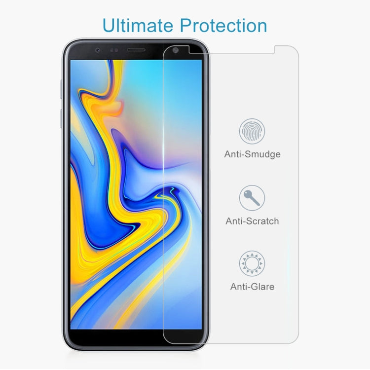 Pellicola in vetro temperato per Galaxy J6 (2018) 10 pezzi
