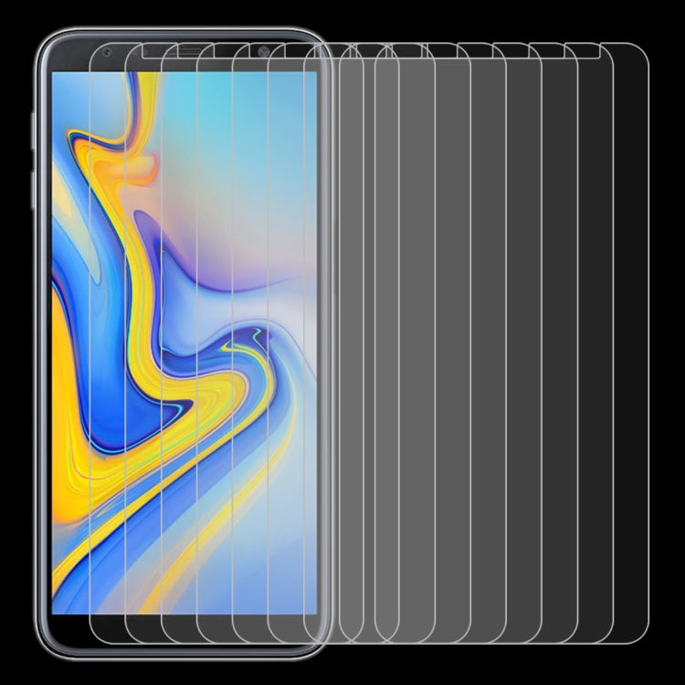 Pellicola in vetro temperato per Galaxy J6 (2018) 10 pezzi