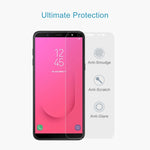 Pellicola in vetro temperato per Galaxy J8 (2018) 100 pezzi