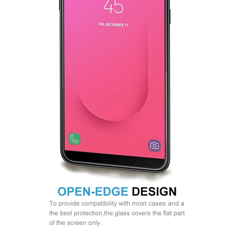 Pellicola in vetro temperato per Galaxy J8 (2018) 100 pezzi