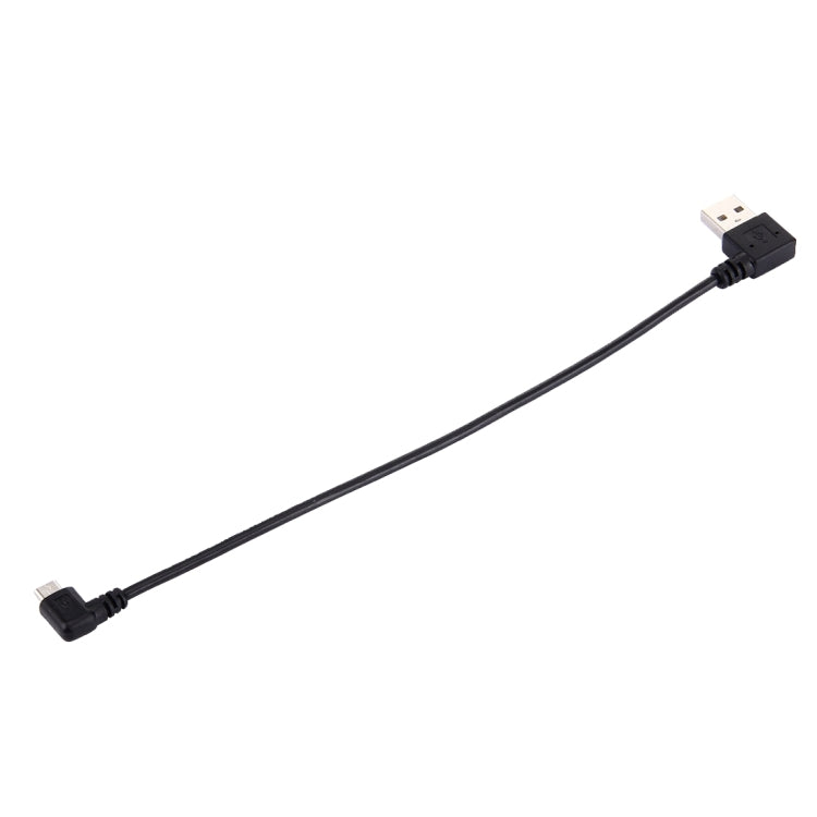 Cavo USB 2.0 angolo sinistro a Micro USB 20 cm