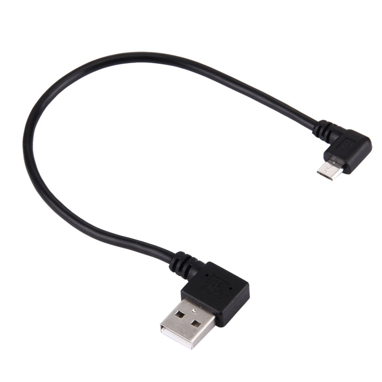 Cavo dati USB 2.0 Micro USB gomito destro 20 cm