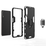 Custodia TPU antiurto per Samsung Galaxy A70 con anello
