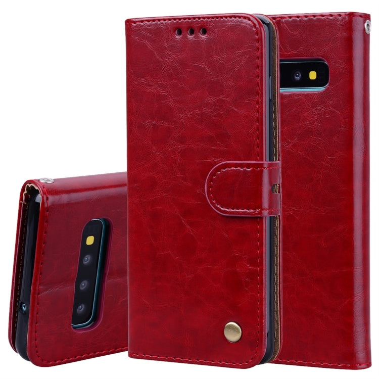 Custodia portafoglio in pelle per Galaxy S10 Plus