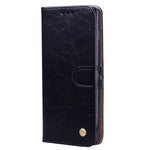 Custodia portafoglio in pelle per Samsung Galaxy S10