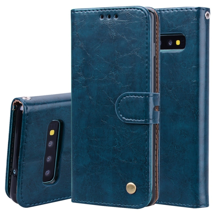 Custodia portafoglio in pelle per Samsung Galaxy S10