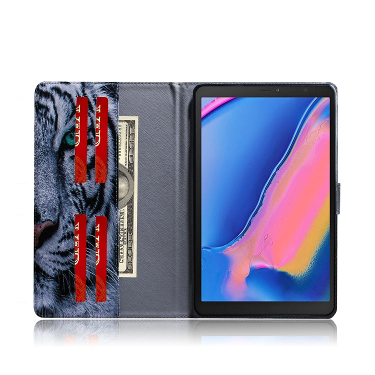 Custodia portafoglio in pelle per Galaxy Tab A 8 (2019)