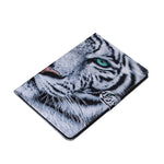 Custodia in pelle con motivo tigre per Galaxy Tab S5E