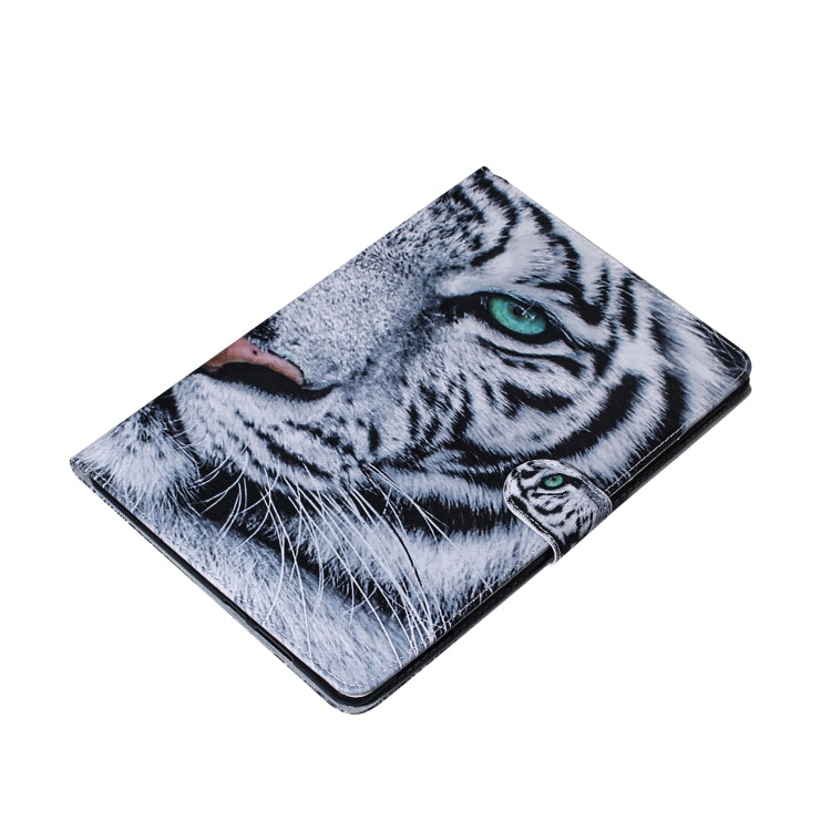 Custodia in pelle con motivo tigre per Galaxy Tab S5E