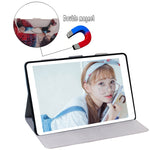 Custodia portafoglio in pelle per Galaxy Tab A 8 (2019)