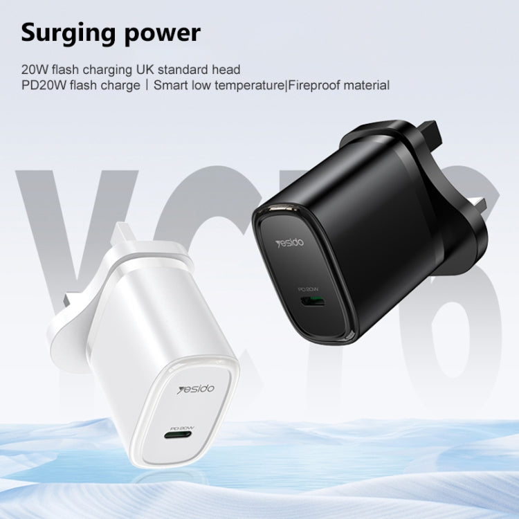Yesido YC76L Caricatore rapido USB-C 20W con cavo 8 pin