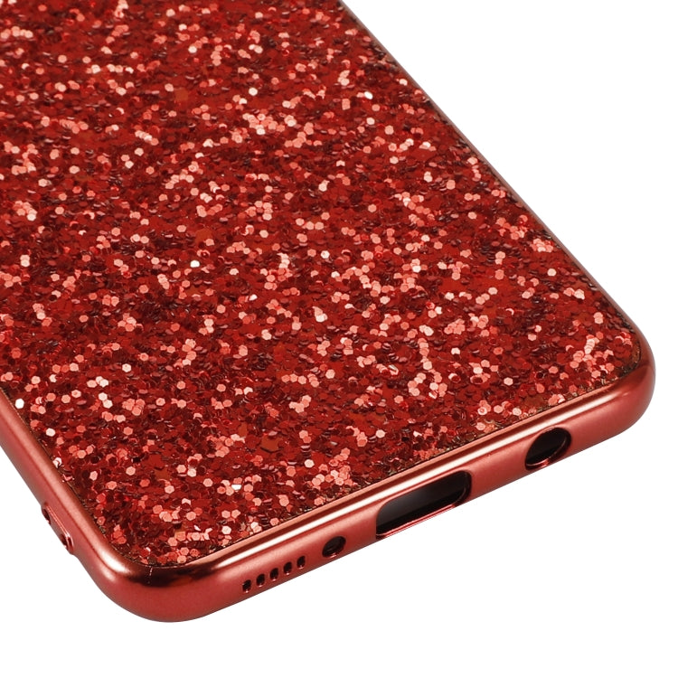 Custodia TPU con polvere scintillante per Galaxy A30