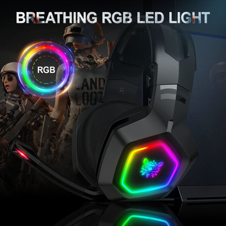 Cuffie cablate gaming ONIKUMA K10 con luce LED RGB