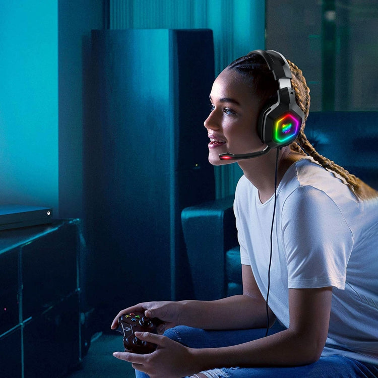 Cuffie cablate gaming ONIKUMA K10 con luce LED RGB