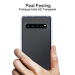 Custodia TPU trasparente Galaxy S10 5G antiurto a quattro angoli