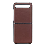 Custodia pieghevole in pelle per Samsung Galaxy Z Flip