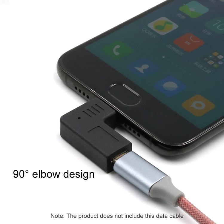 Adattatore a gomito USB-C a Micro USB 2 pezzi compatibile Huawei