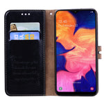 Custodia portafoglio in pelle per Samsung Galaxy A10
