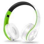 Auricolari Bluetooth wireless LPT660 pieghevoli con supporto scheda TF