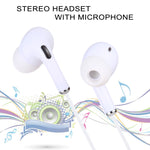 Auricolari cablati intraauricolari con microfono 3,5 mm